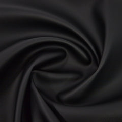 Black Nappa Grain Soft Artificial Leather, 0.7mm Thickness, Waterproof & Scratch Resistant PVC leather, Support Small Batch Sales - OOLEATHER AL001-10636A