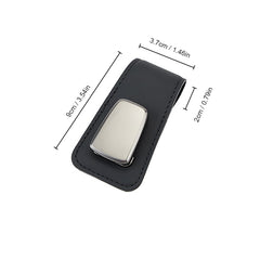 حامل نظارات شمسية بمشبك زنبركي لواقي الشمس في السيارة - مناسب لجميع أنواع النظارات والبطاقات والإكسسوارات الصغيرة