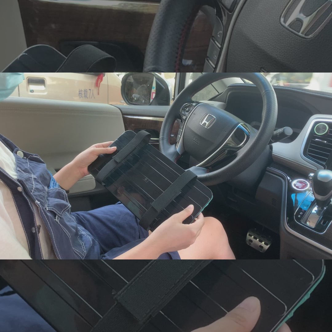 Suede Sun Visor Organizer – Multi‑Pocket Car & SUV Visor Storage with Card & Glasses Holders for Auto Interiors | OOLVS